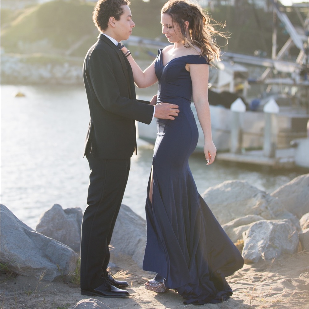 Formal/ Prom dress blue xs